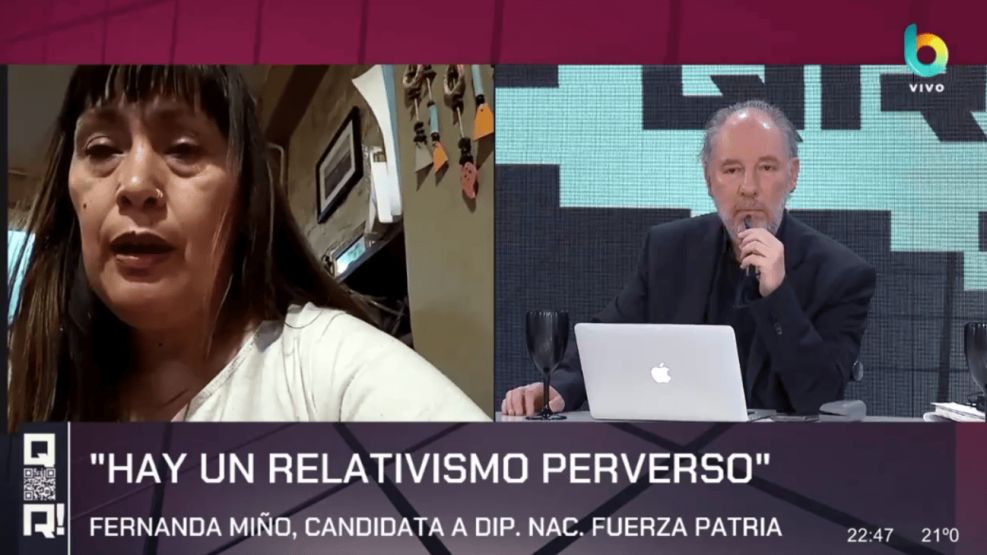 Fernanda Miño en diálogo con QR!