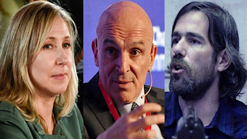 Nicolás del Caño, Espert y Myriam Bregman 20251008