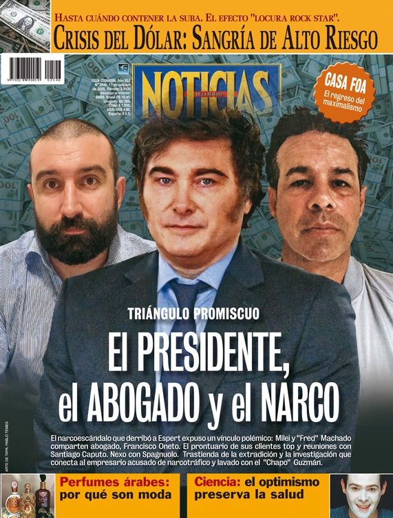La tapa de NOTICIAS | Foto:Cedoc