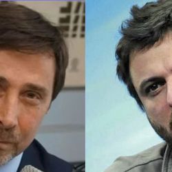 Eduardo Feinmann y Juan Grabois | Foto:CEDOC