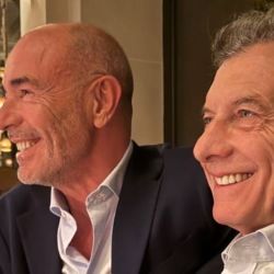 Mauricio Macri y Bruno Brabier | Foto:CEDOC
