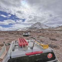 Travesía off road a la mina de azufre abandonada en el valle del río Atuel, Mendoza, organizada por Mainumby4x4.