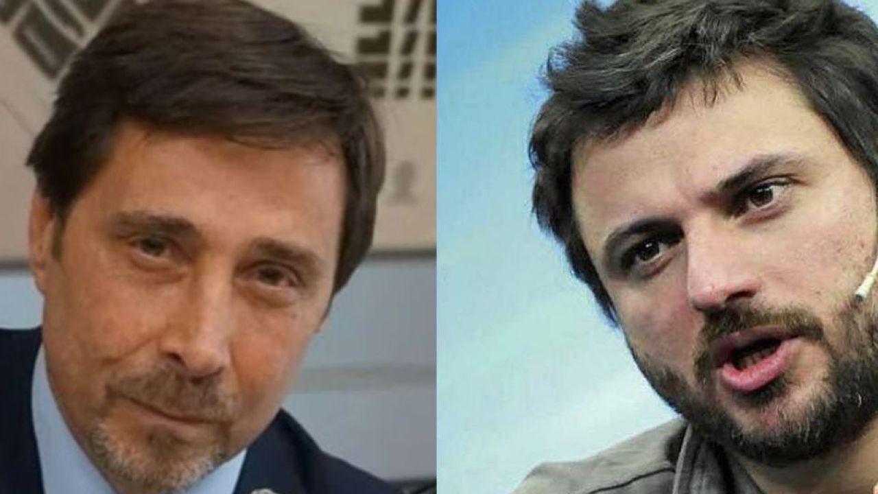 Eduardo Feinmann y Juan Grabois | Foto:CEDOC