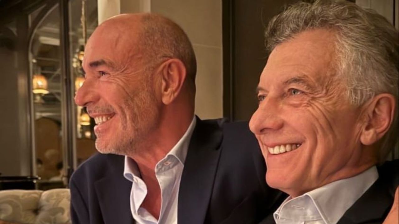 Mauricio Macri y Bruno Brabier | Foto:CEDOC