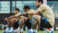 Lionel Andrés Messi con la Selección Argentina en Miami