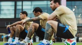 Lionel Andrés Messi con la Selección Argentina en Miami