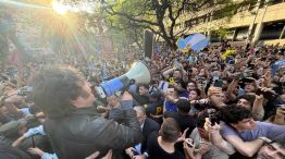 Milei en Mendoza capital 20251009