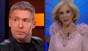 Adrián Suar y Mirtha Legrand