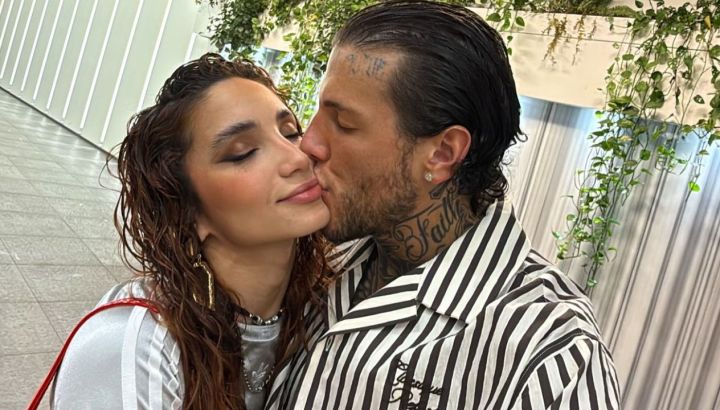 Alex Caniggia desató los rumores de embarazo con un video de Melody Luz: “¿Se viene el hermanito?” 