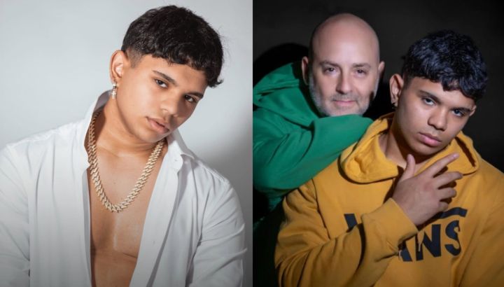 Lucio, el hijo de José María Muscari, sorprendió en una sesión de fotos como modelo: "Quise probar cómo quedaba y me encantó"