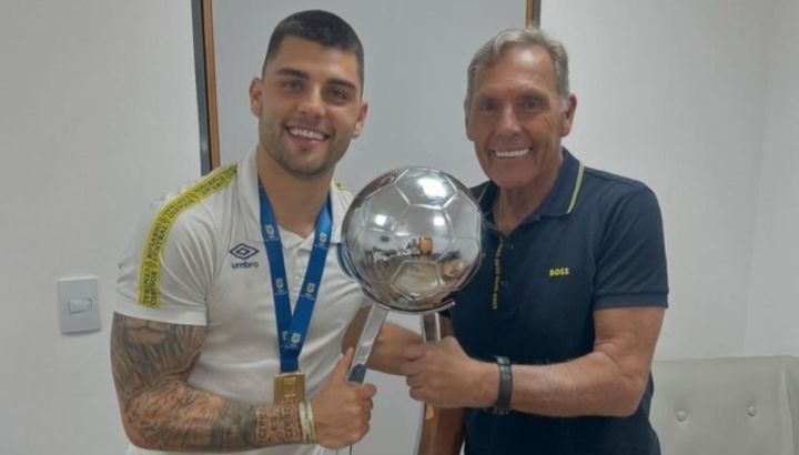 Miguel Ángel Russo e Ignacio Russo
