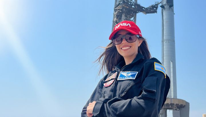 Noel de Castro, futura astronauta argentina: “Quiero representar a mi país en el espacio”
