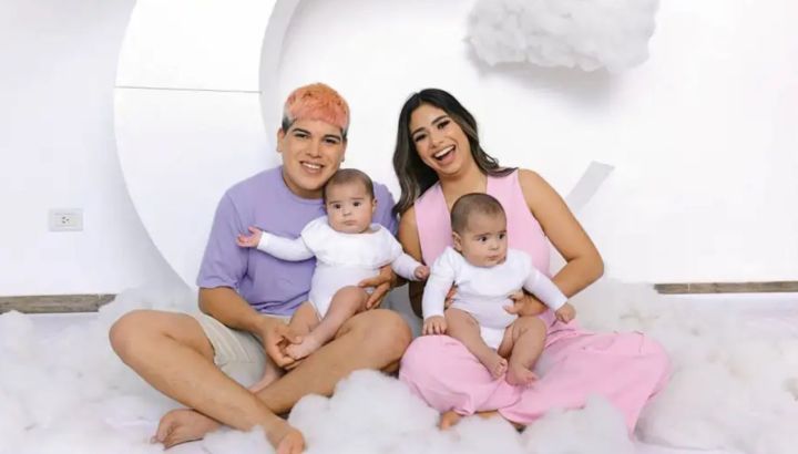El video del emocionante reencuentro entre Thiago Medina y sus hijas, Laia y Aimé: "Es papá"