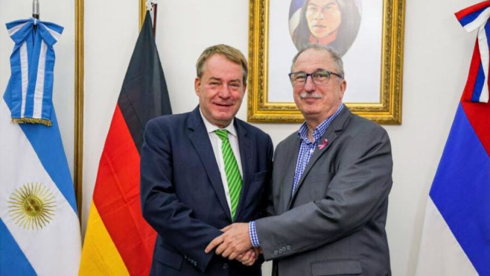 09-10-2025 Misiones Passalacqua reunión embajador de Alemania