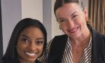 Así fue el encuentro entre Mercedes Funes y Simone Biles: del postre argentino que enloqueció a la atleta a la emoción de la actriz