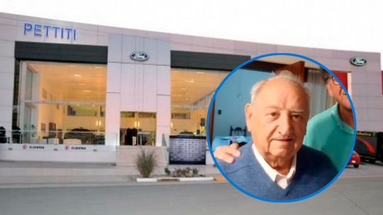 Falleció Aldo Juan Pettiti, sinónimo de venta de autos en Río Tercero y la región