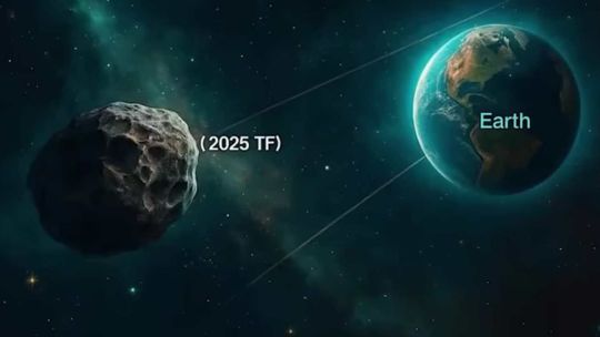 Asteroide 2025 TF estuvo más cerca del planeta tierra 10102025