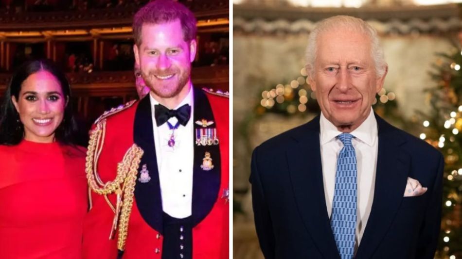 Príncipe Harry, Meghan Markle, Carlos III