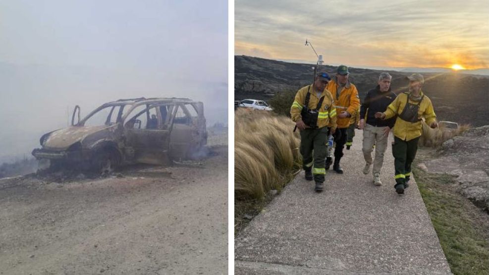 Incendio en Altas Cumbres