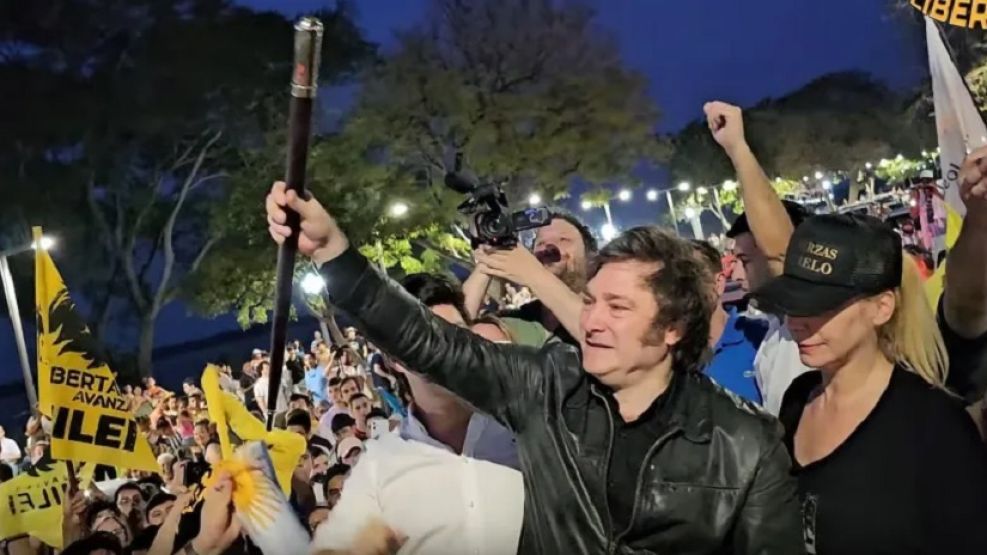 Javier Milei en Corrientes