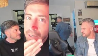 Papucho le pegó una piña a Devi de Gran Hermano