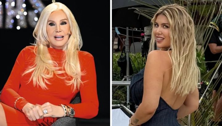 Crece la tensión entre Wanda Nara y Susana Giménez