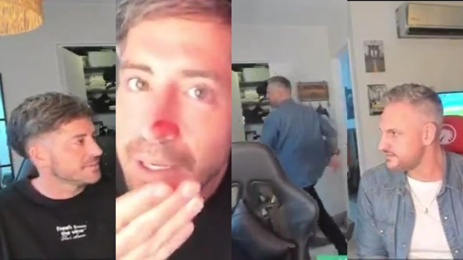 Papucho le pegó una piña a Devi de Gran Hermano