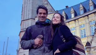 Luli Fernández y Cristian Cúneo Libarona