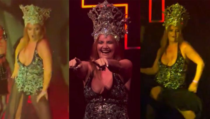 Nancy Pazos desplegó su sensualidad en la noche porteña: su baile hot que causó furor en una fiesta
