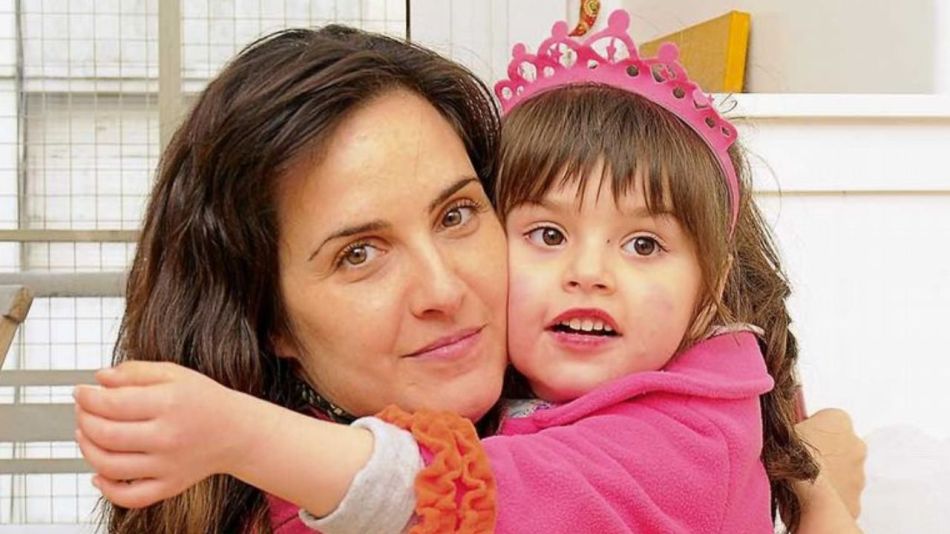 Julieta Díaz y su hija Elena