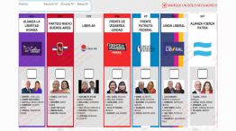 Boleta única elecciones 2025 20251013