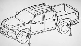 Se filtran algunas imágenes del interior de la nueva Toyota Hilux