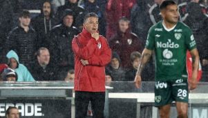 Marcelo Gallardo entrenando a River Plate