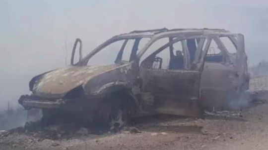 Entre Ríos: desapareció un chofer, su auto apareció incendiado y podría estar vinculado al doble femicidio y secuestro en Córdoba