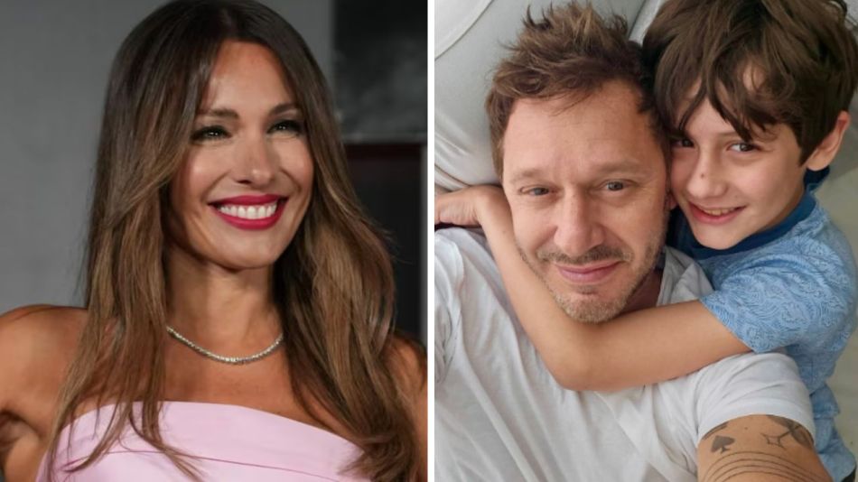 Pampita, Benjamín Vicuña y Benicio Vicuña