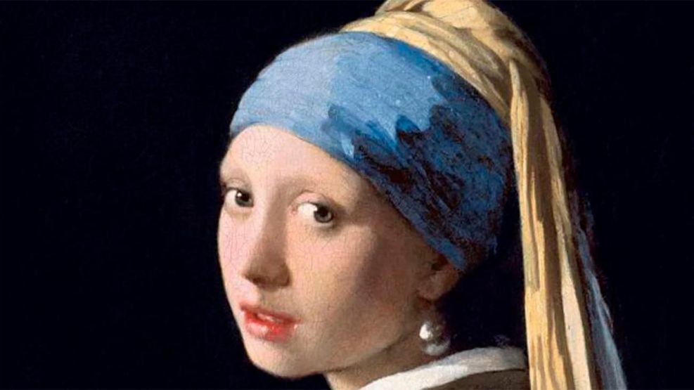 "La niña con el pendiente de perla" de Vermeer 13102025