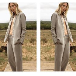 Pantalones palazzos lino verano PC Zara