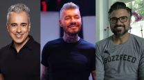 Marcelo Tinelli, Jorge Enrique Abello y Jaime Camil