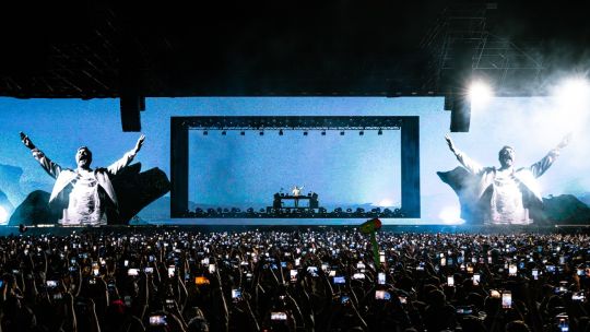 Tras ser nombrado el DJ n°1 de mundo, David Guetta fue uno de los protagonistas de Creamfields