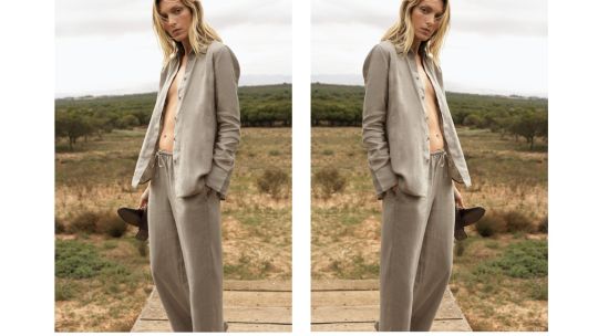 Pantalones palazzos lino verano