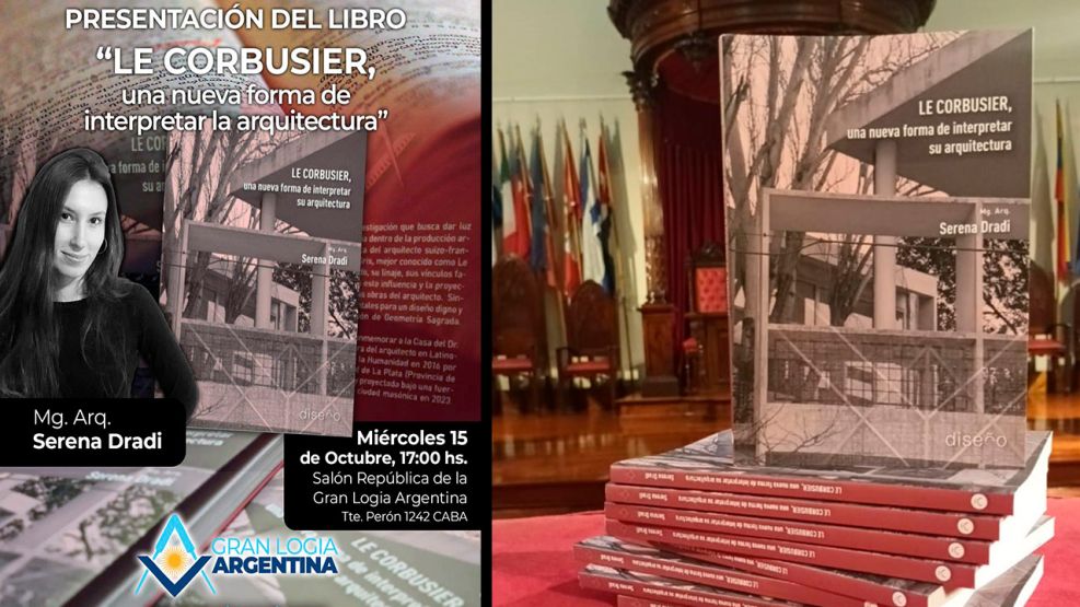 Huella masónica de Le Corbusier en un nuevo libro