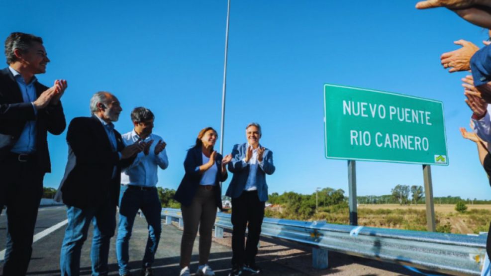 Inauguración tramo ruta 9