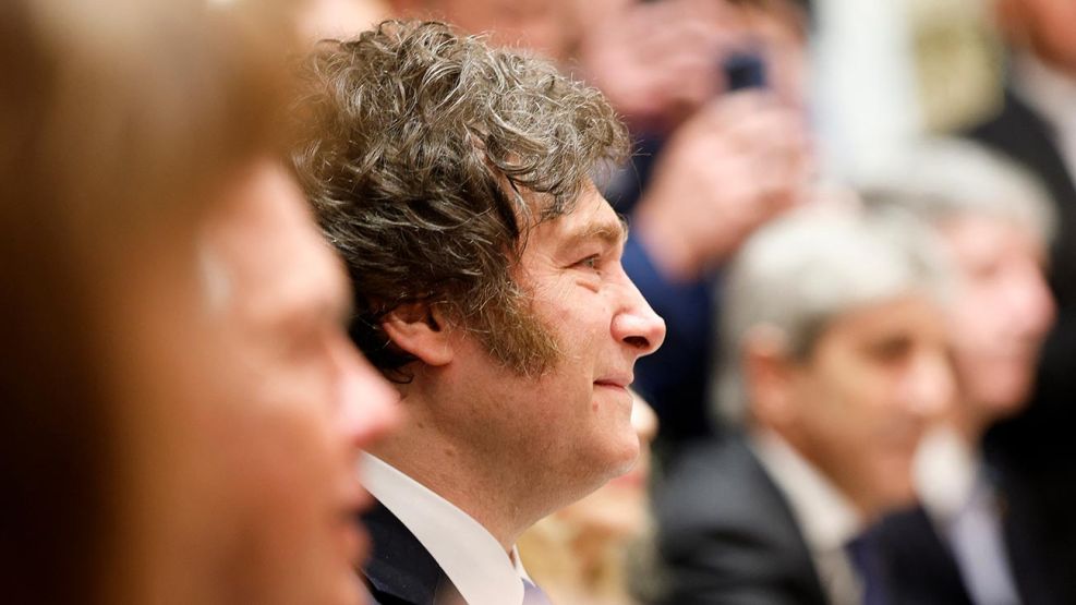 Javier Milei en Us 14102025