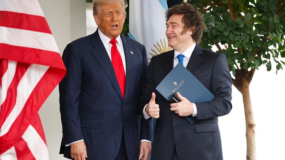 Javier Milei Y Donald Trump 14102025