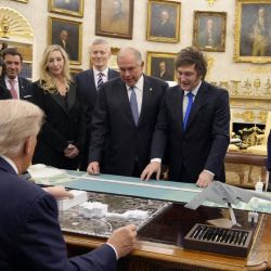 Milei en la Casa Blanca | Foto:Presidencia