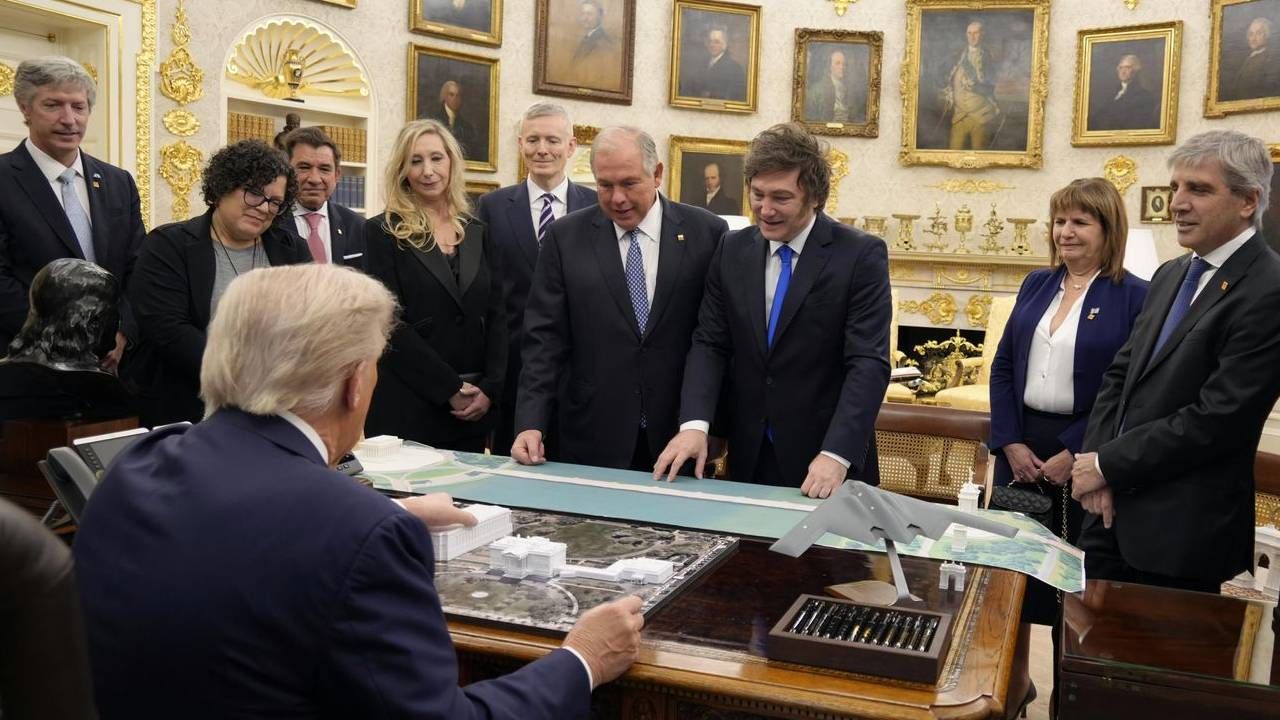 Milei en la Casa Blanca | Foto:Presidencia