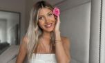 A días de anunciar su boda, Cande Ruggeri deslumbró con su look de novia
