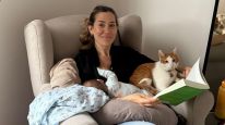 Jimena Barón y su hijo Arturo
