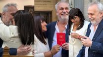 David Lebón y Patricia Oviedo