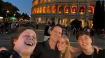Las mejores fotos de las vacaciones de Matías Martin y sus tres hijos en Europa